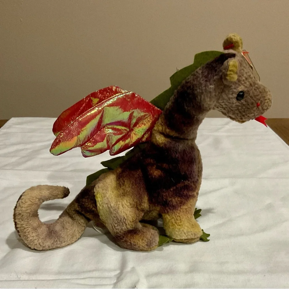 Ty Scorch dragon beanie baby